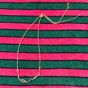 Kendra Scott Debra Gold Aurora Borealis chrystals necklace